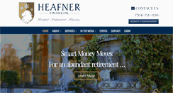 Desktop Screenshot of heafnerfinancial.com